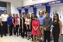 KING TONY Visit Brazilian Customer in 2016