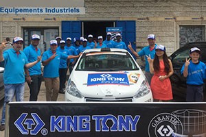 KING TONY Visit Ivory Coast Customer in 2016-KING TONY