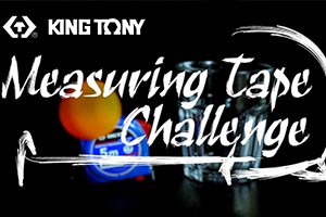 KING TONY Measuring Tape X Ping Pong Ball Challenge-KING TONY