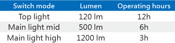 1200 Lumen LED Slim Inspection Light-9TA269