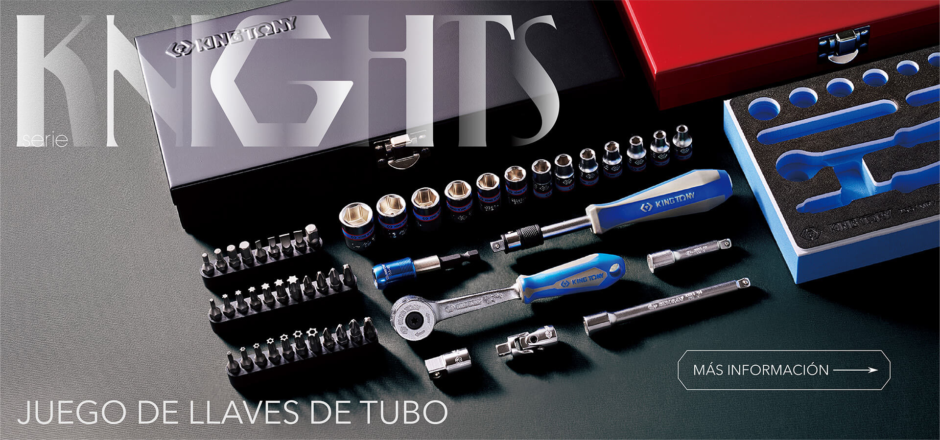 Serie KNIGHTS-Juego de Llaves Tubo