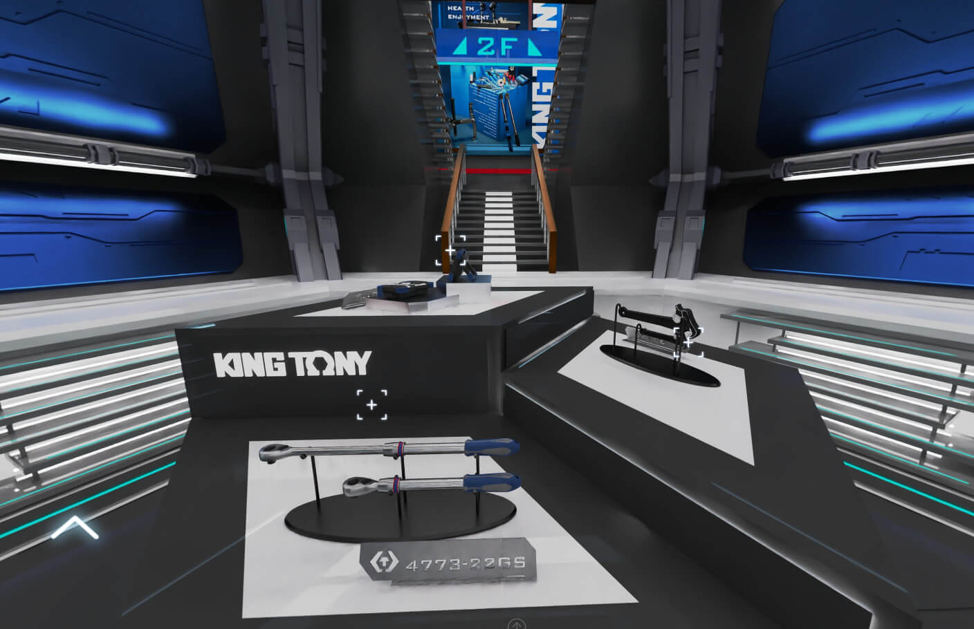 KING TONY-Este Showroom en Línea en 3D