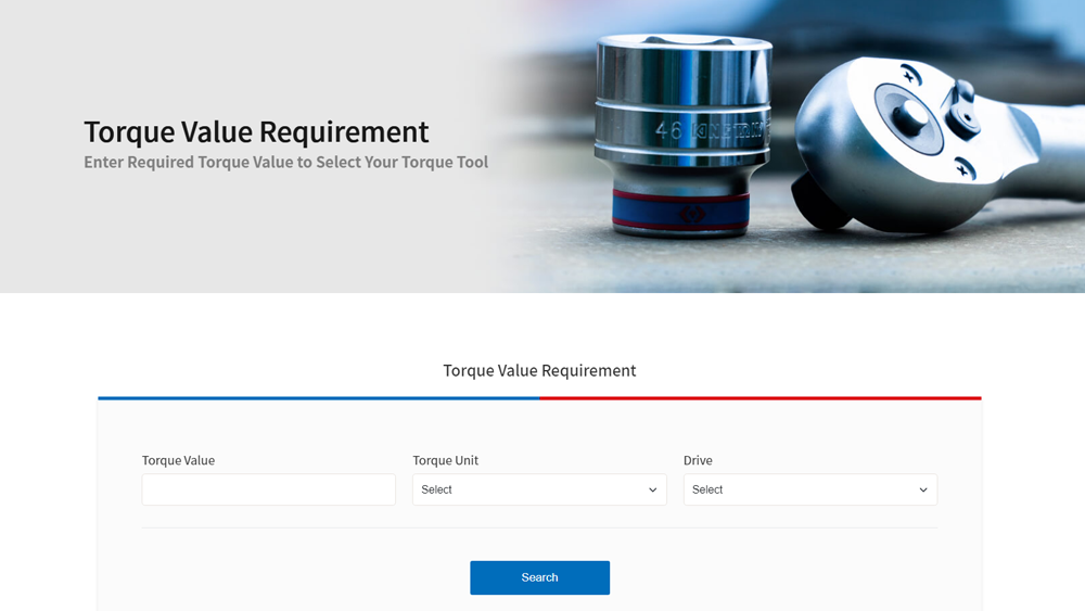 Torque Tools Searching