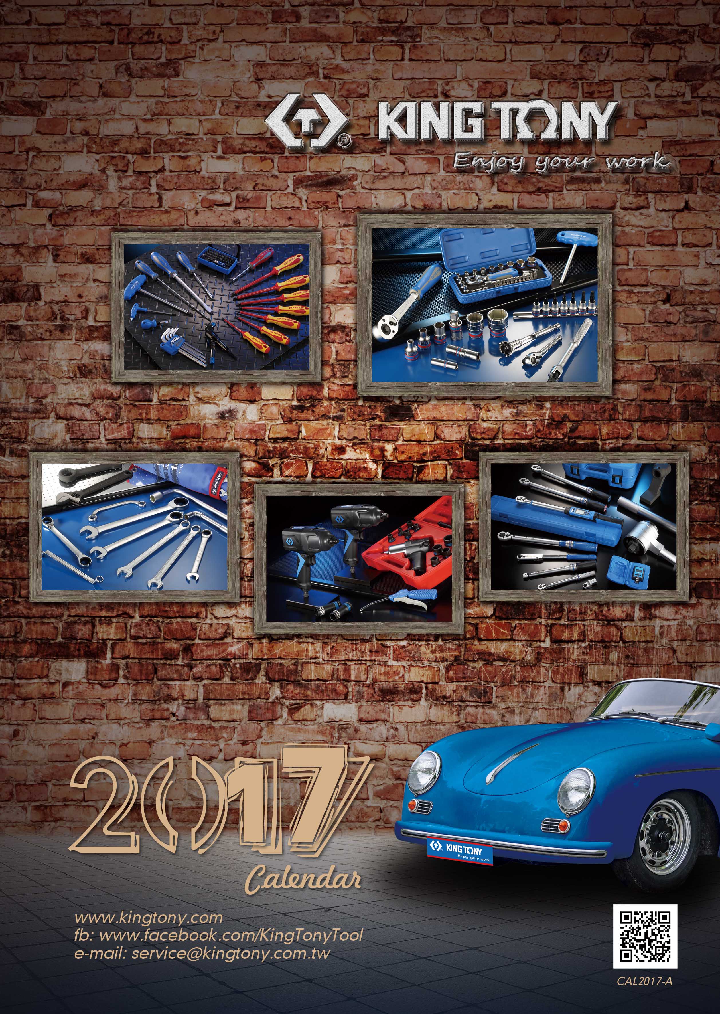 KING TONY - 2017 calendar