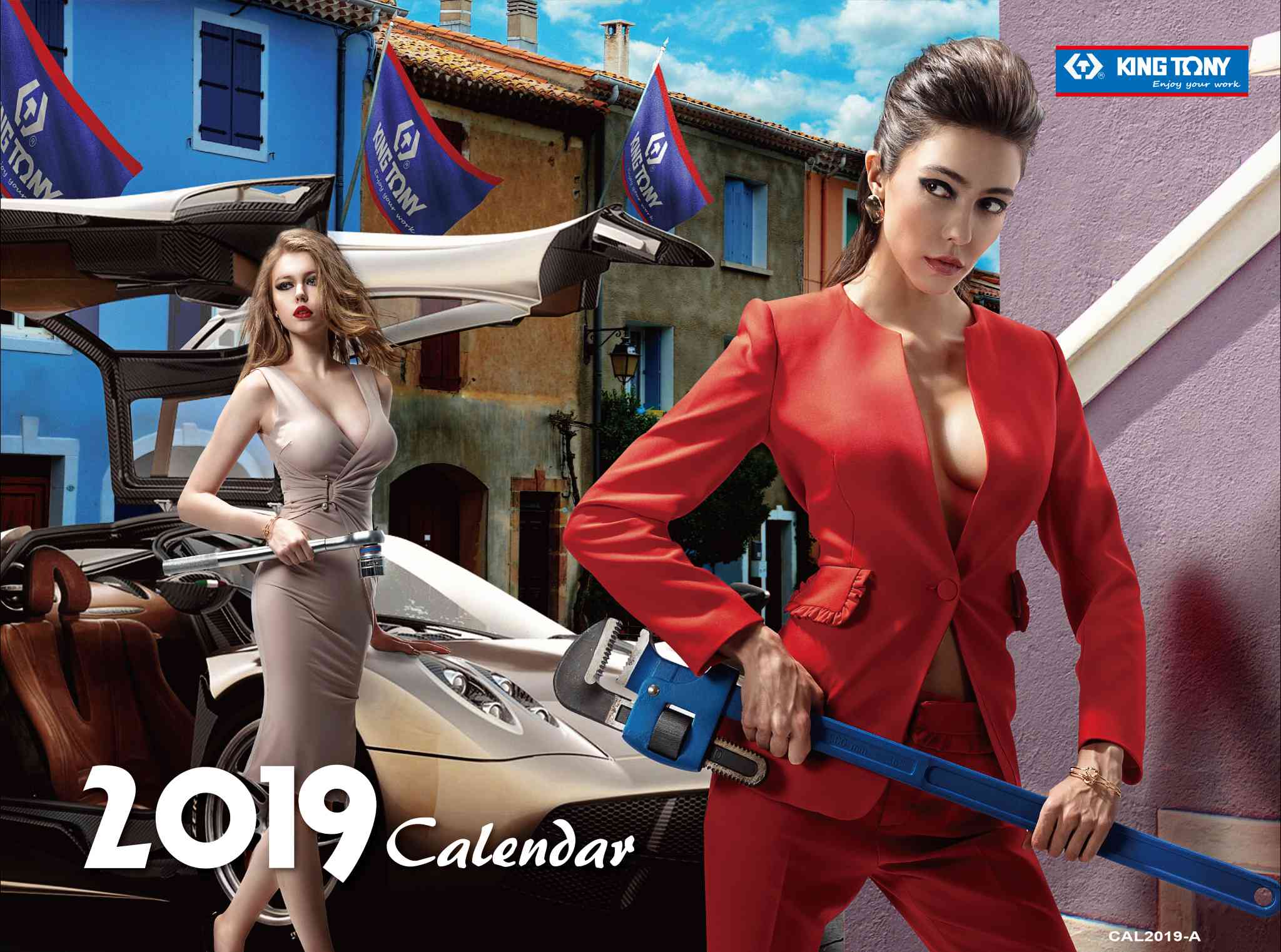 KING TONY - 2019 calendar