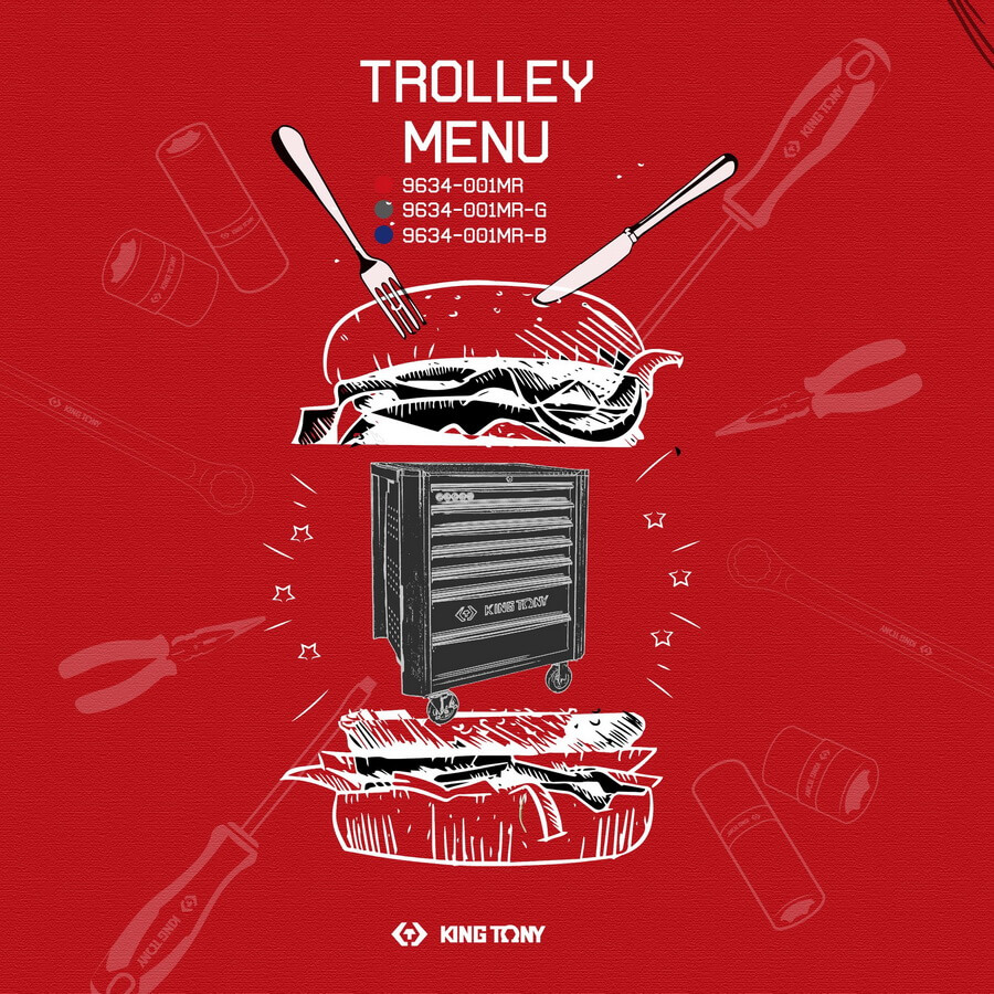 2020 Tool trolley menu