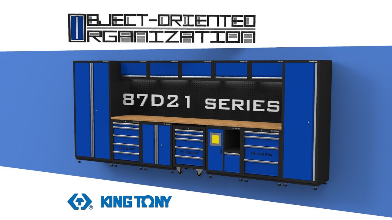 KING TONY-87D21-tool cabinet system