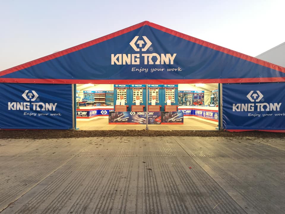 2019年愛爾蘭全國農機錦標賽_KING TONY攤位