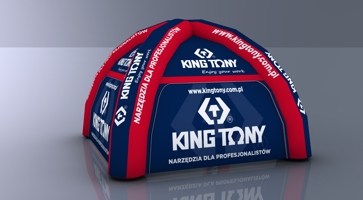 Diseño de KING TONY Booth