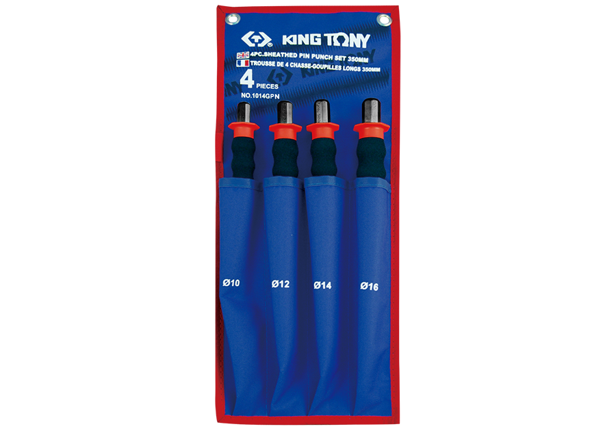 4件式 護把式圓柱鑿子工具組  KING TONY  1014GPN, 永安實業工具購物網