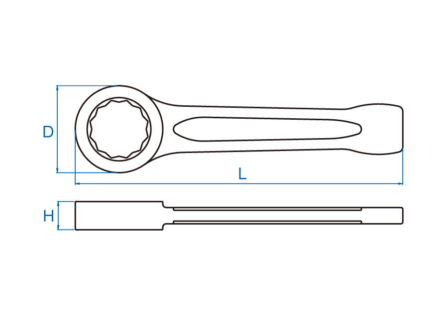 Simply buy JOKER 6000 open ended spanner / ratchet ring spanner | Hoffmann  Group