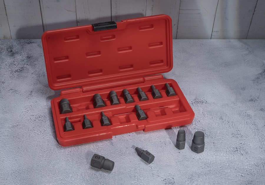 15 PC. Broken Screw Extractor SetKING TONY11015SQ