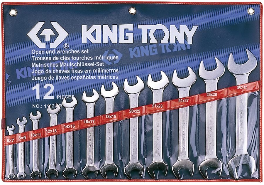 12件式 雙開扳手組  KING TONY  1112MR, 永安實業工具購物網