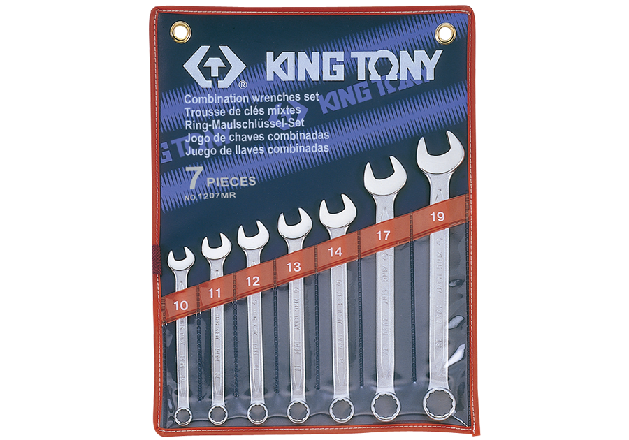 7件式 複合扳手組(梅開扳手)  KING TONY  1207MR, 永安實業工具購物網