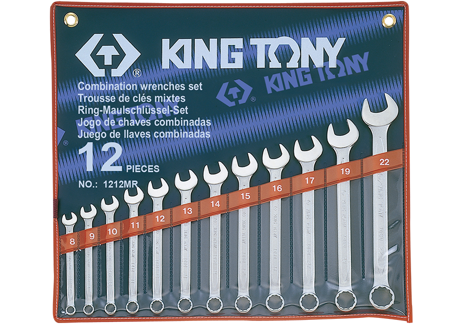12件式 複合扳手組  KING TONY  1212MR, 永安實業工具購物網