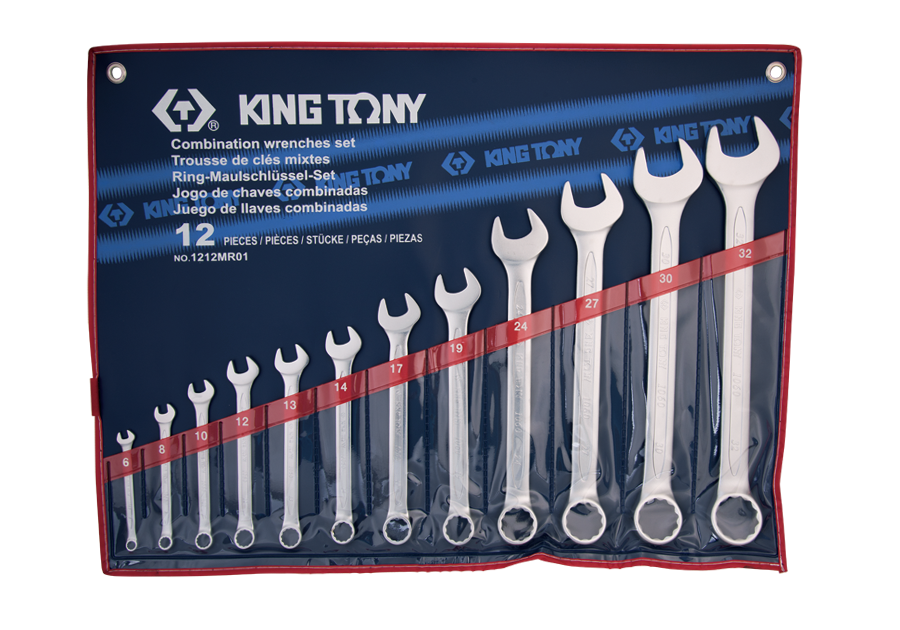 12件式 複合扳手組(梅開扳手)  KING TONY  1212MR01, 永安實業工具購物網