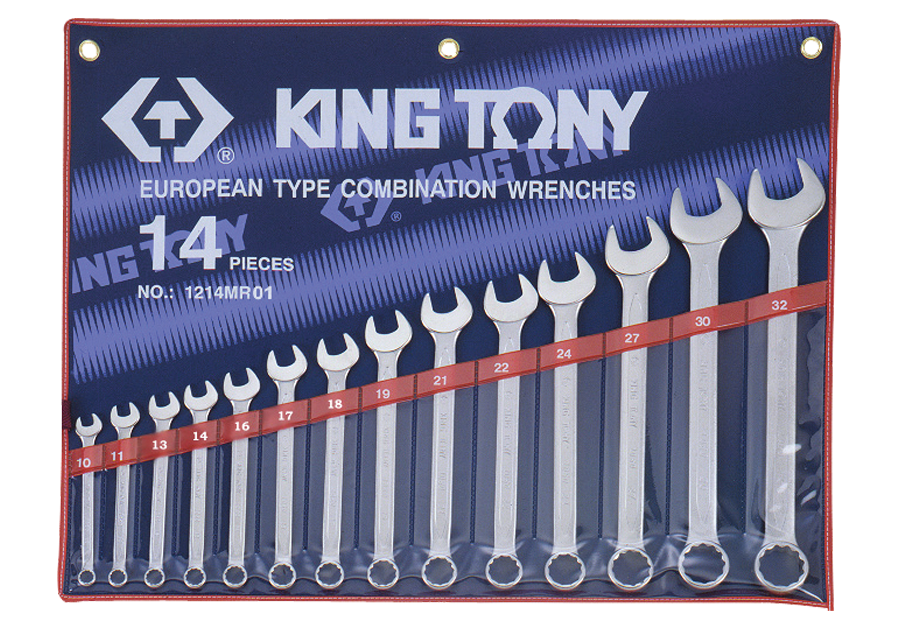 14件式 複合扳手組(梅開扳手)  KING TONY  1214MR01, 永安實業工具購物網