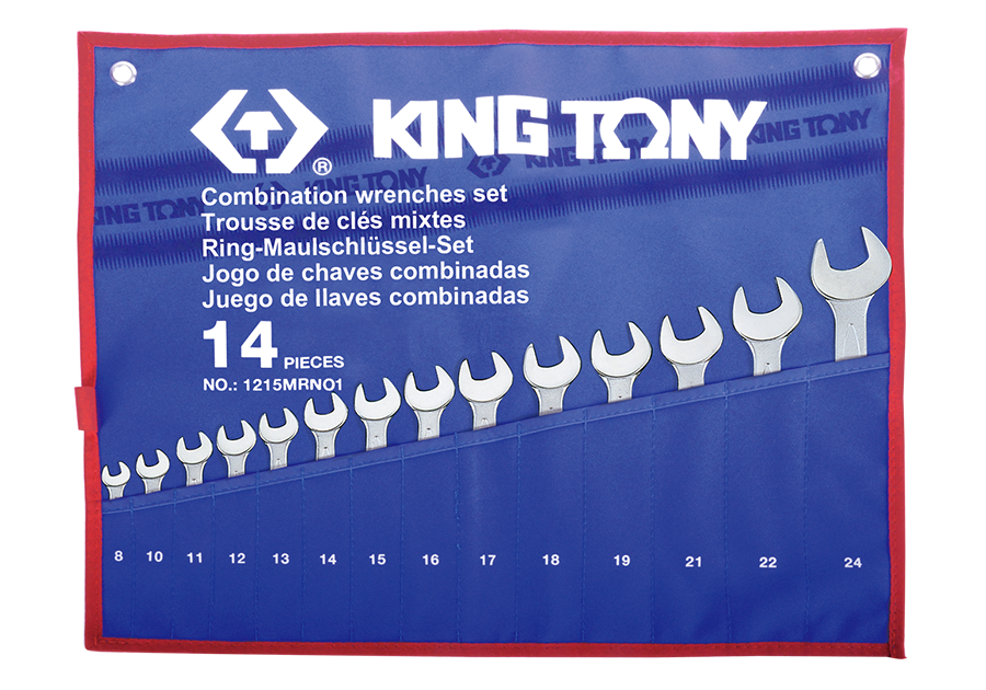 14件式 複合扳手組  KING TONY  1215MRN01, 永安實業工具購物網