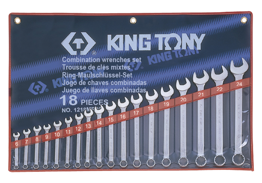 18件式 複合扳手組  KING TONY  1218MR01, 永安實業工具購物網