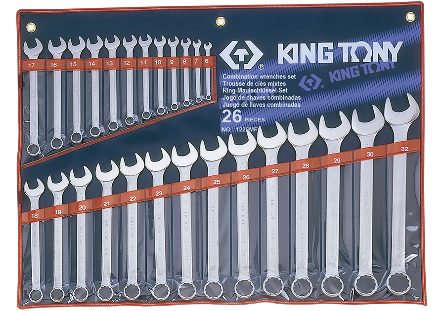 26件式 複合扳手組(梅開扳手)  KING TONY  1226MR, 永安實業工具購物網