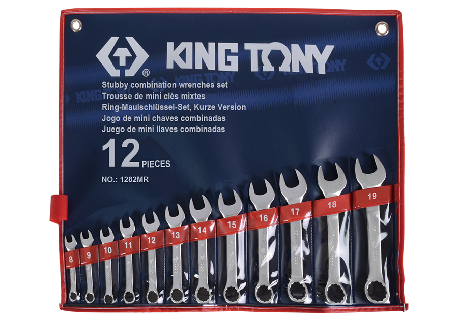 12件式 短型複合扳手組  KING TONY  1282MR, 永安實業工具購物網