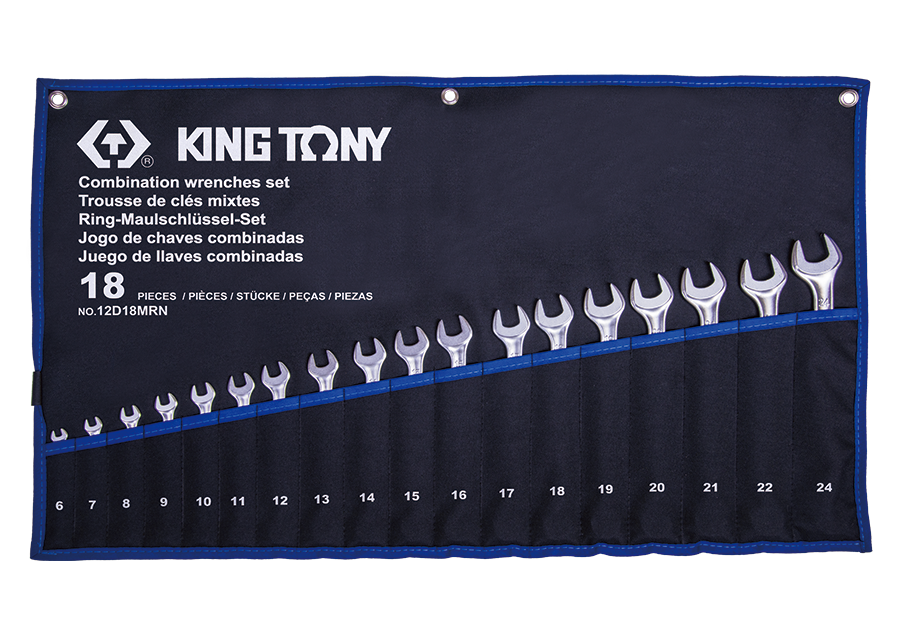 18件式 複合扳手組  KING TONY  12D18MRN, 永安實業工具購物網