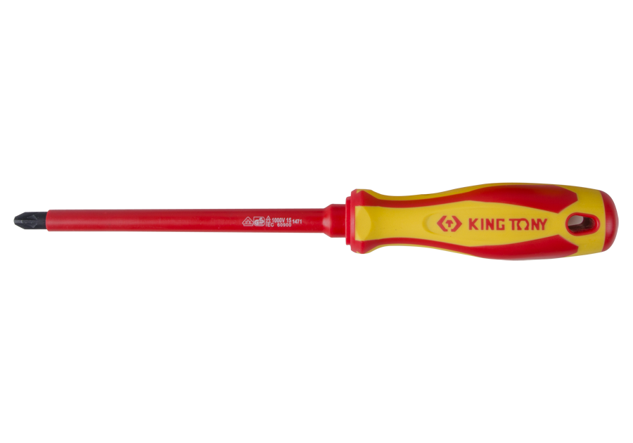VDE Insulated Phillips Screwdriver-KING TONY-1471