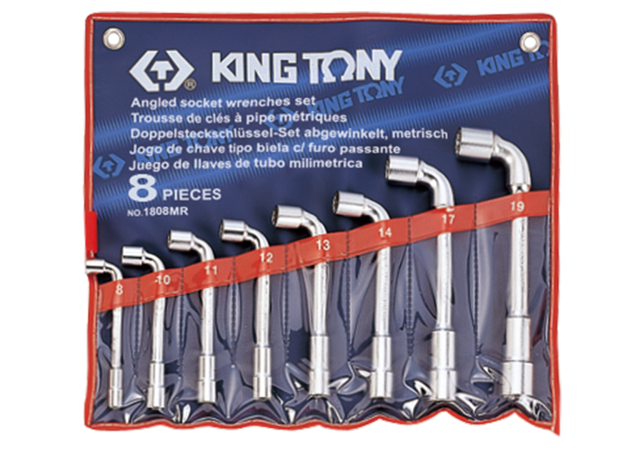 8件式 煙斗扳手組  KING TONY  1808MR, 永安實業工具購物網