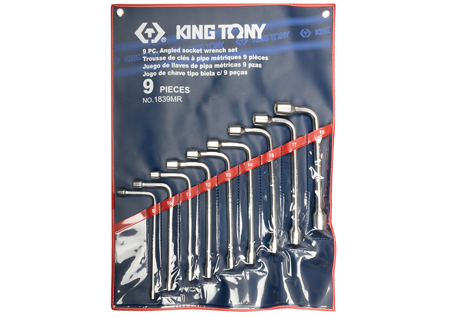 9件式 煙斗扳手組  KING TONY  1839MR, 永安實業工具購物網
