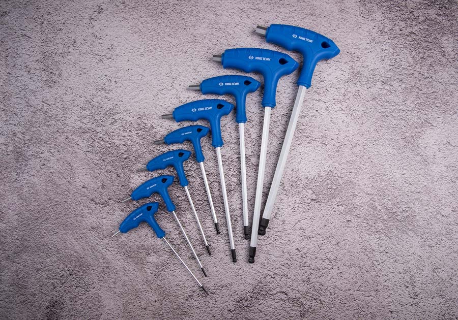 KING TONY 922108MR Hex Key for Tool Trolley Set of 8 