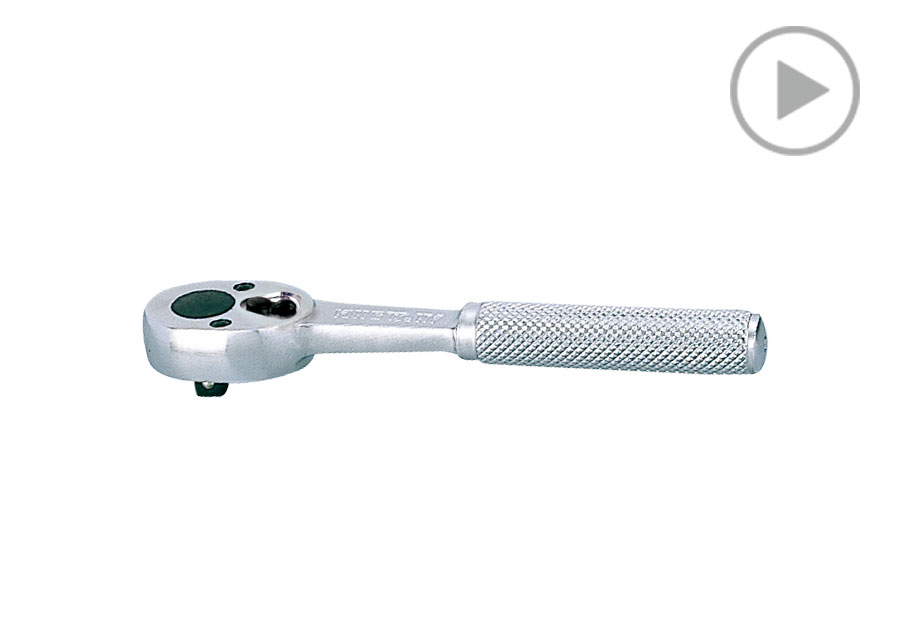 1/4" DR. 24 Teeth Universal  Reversible Ratchet  KING TONY  2774F