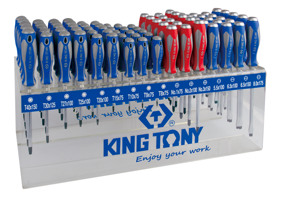 96件式 起子與貫通起子展示組  KING TONY  31516MR, 永安實業工具購物網