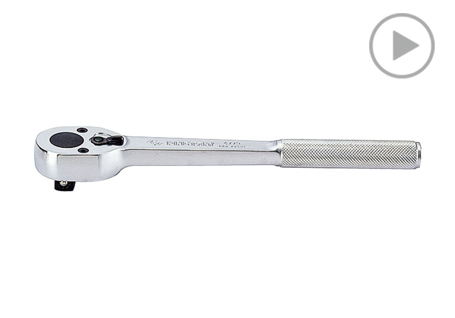 1/2" DR. 32 Teeth Universal Joint Reversible RatchetKING TONY4774F