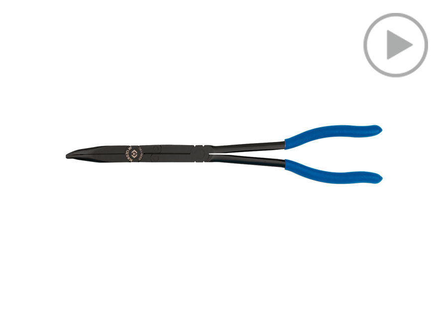 Double Joint Bent Nose Pliers  KING TONY  6339-13C