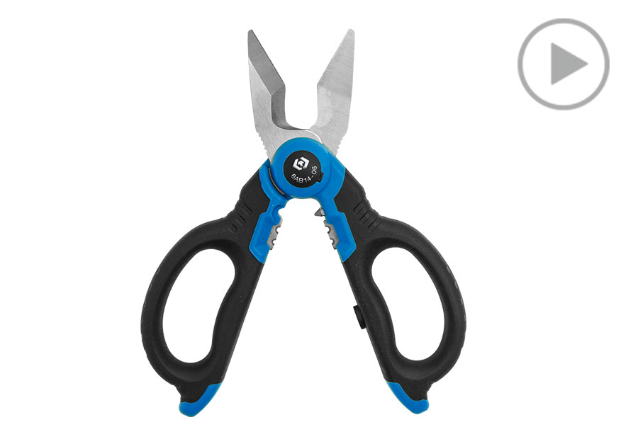 電工剪刀  KING TONY  6AB14-06