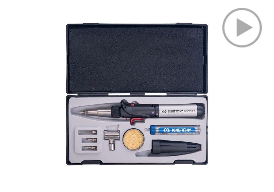 Juego de Máquina de Soldar a Gas de 8 Piezas  KING TONY  6BC3007