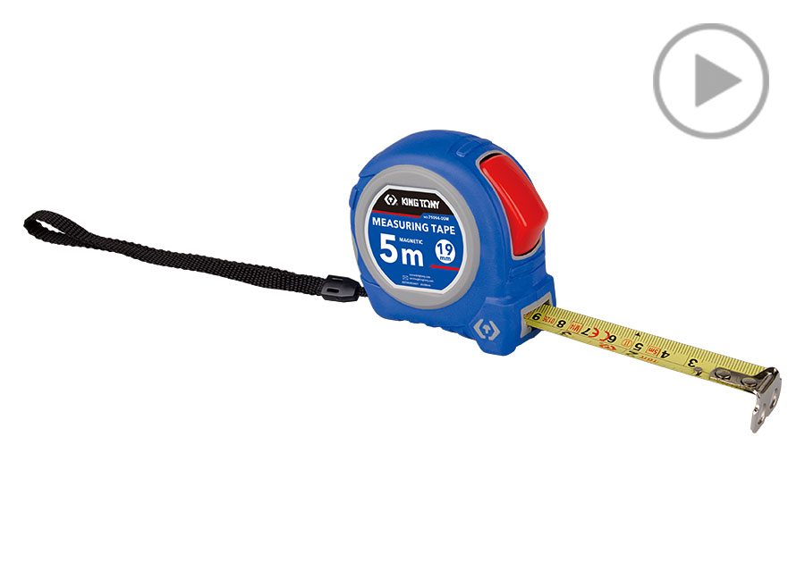 Cinta Métrica (Gancho Magnético)  KING TONY  79094