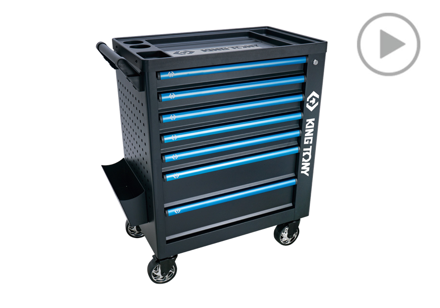 7+2抽工具車  KING TONY  87G38-7B-K