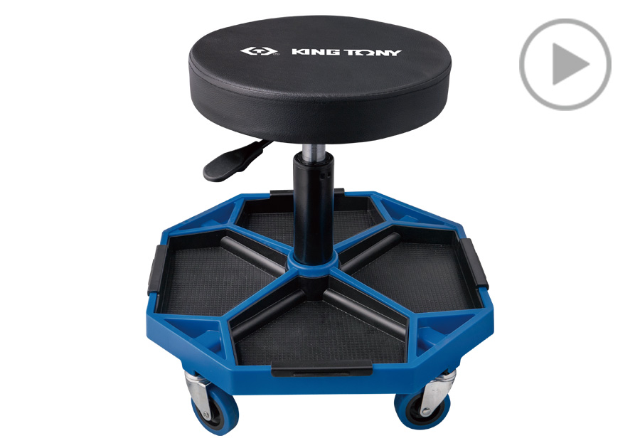 Adjustable Height Roller Seat  KING TONY  87H32-B
