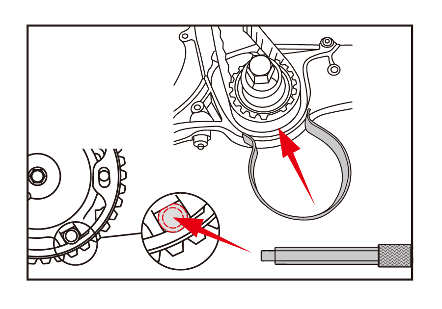 Petrol Engine Flywheel Cam Crank Timing Tool Set For Citroen & Peugeot 1.8 2.0 