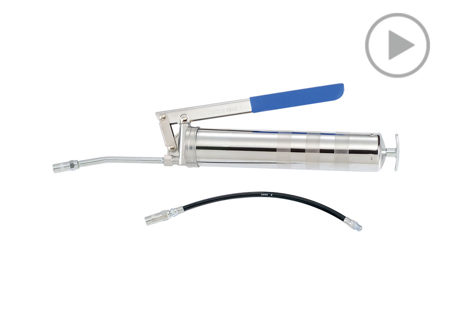 Pistola de Engrase-Lubricación con Tubo de 12" de 500cc (Tipo Palanca)  KING TONY  9BU25T