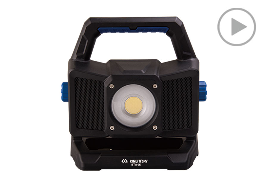 Foco con Altavoz Bluetooth (4000 Lúmenes)  KING TONY  9TA46A