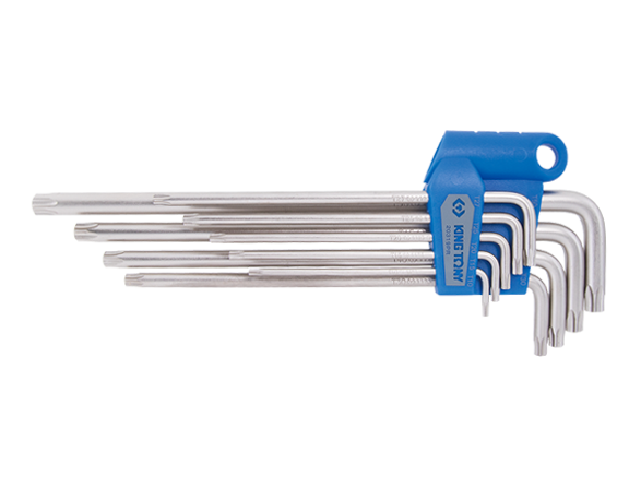 9 PC. Star L - Wrench Set (Extra Long Type)-KING TONY-20319PR