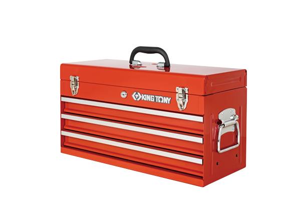 3 Drawers Ball Bearing Type Portable Tool Chest (Internal Lock